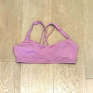 Lululemon Pink “Free To Be Strappy” Sports Bra Size 10/L!